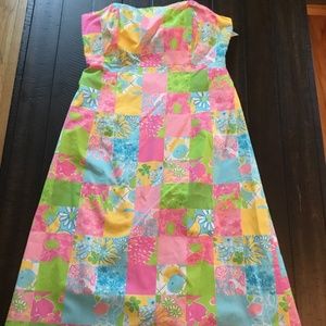 Lilly Pulitzer Strapless Dress